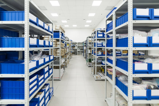 Storage Bin Shelving, Industrial Warehouse Shelving