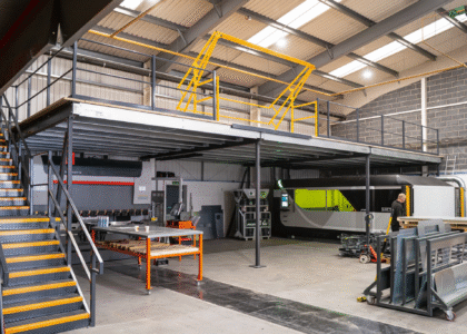 How Mezzanine Platforms Transform Under-utilized Warehouse Space